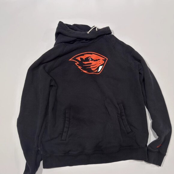 Nike Other - Vintage Nike OSU Beavers Black Hoodie Red Tag Men’s Large L Cotton